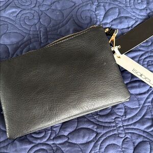 Black Leather Crossbody